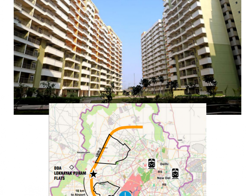 DDA Flats :  Loknayakpuram